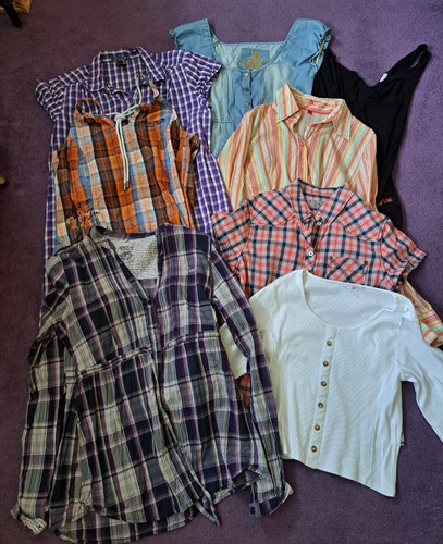 8tlg damen blusen - damen, blusen-paket